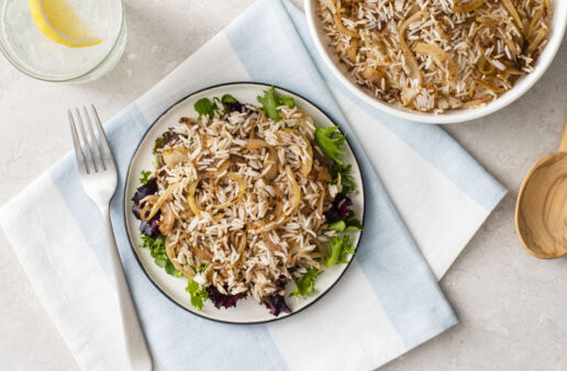 Onion Rice Pilaf