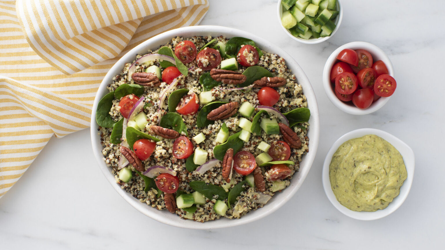 Easy Green Goddess Quinoa Salad
