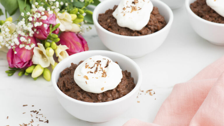 Chocolate Rice Pudding