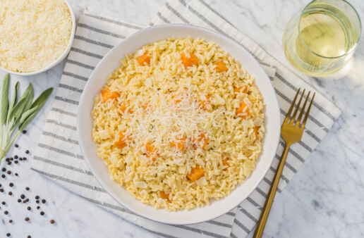 Pumpkin Sage Risotto