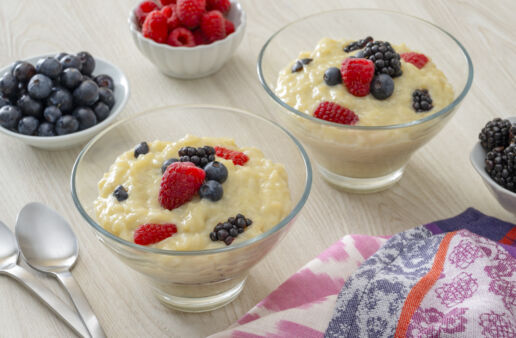 almond rice pudding