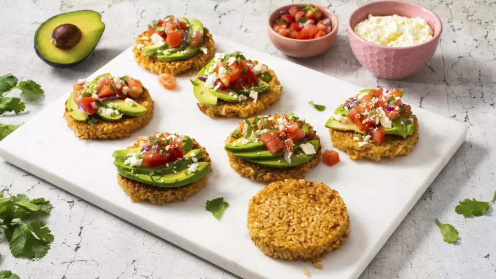 Avocado “Toast” Rice Cakes