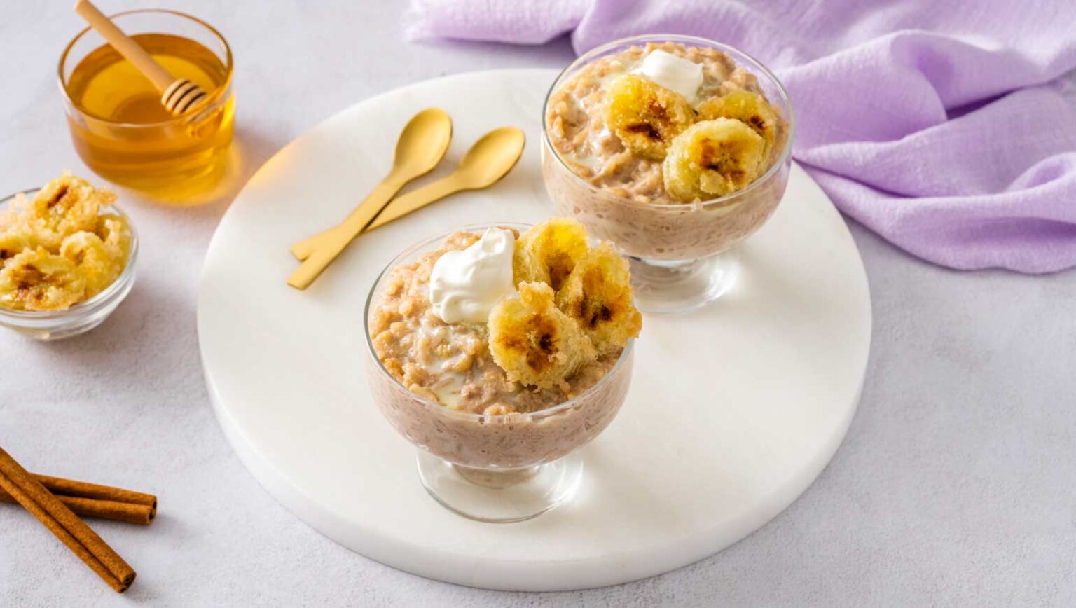 Banana Bread Rice Pudding