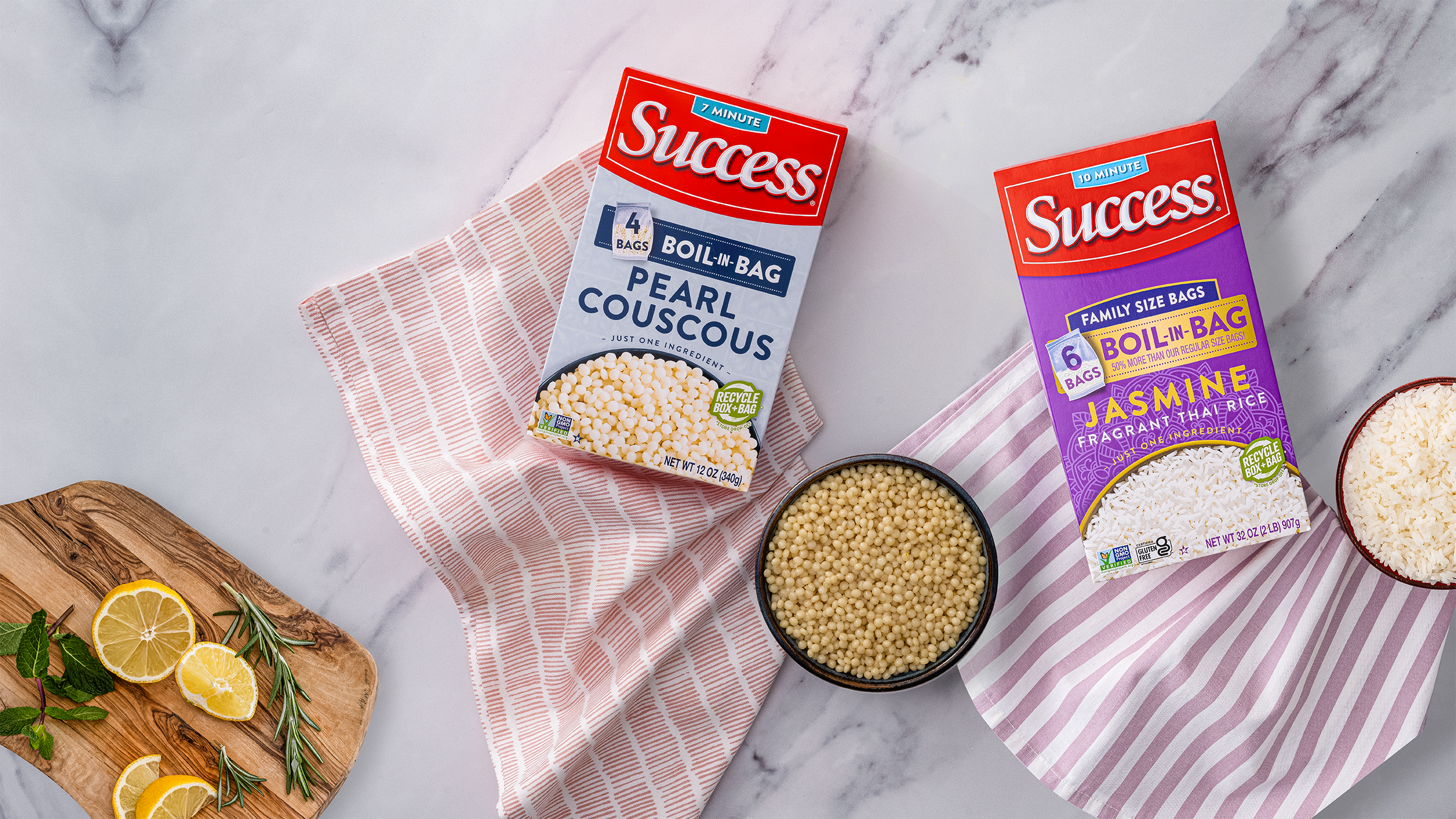 Success is in the bag.