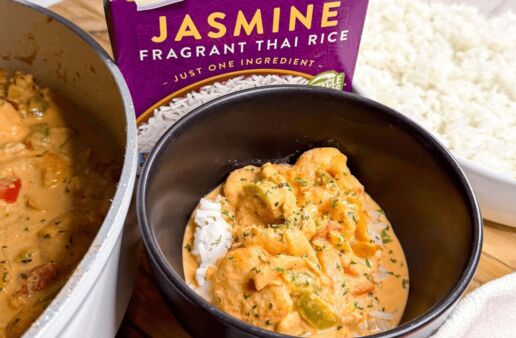 easy thai curry recipe with jasmine rice