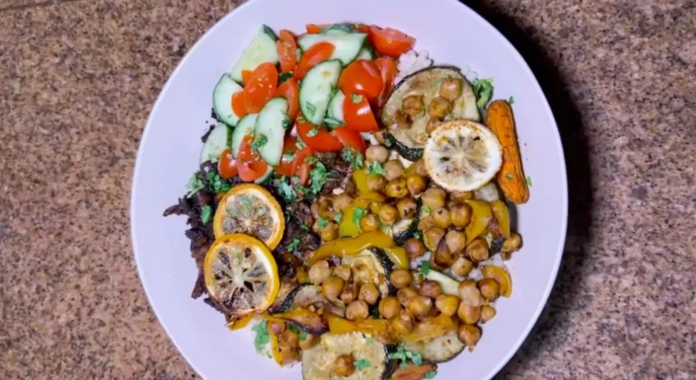 Roasted Vegetable Pearl Couscous Bowl