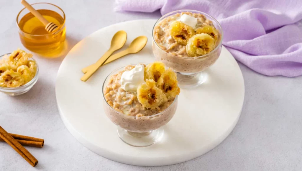 banana bread rice pudding